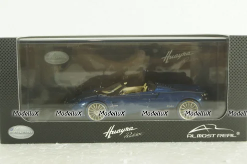 Pagani Huayra Roadster 2017, blue, ALM450303, Almost Real 1:43