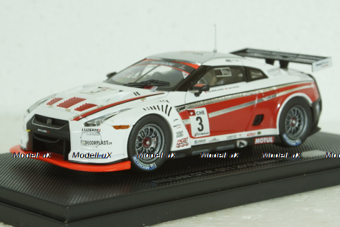 Nissan GT-R No.3, GT1 Swiss Racing Team 2010, 44355, Ebbro 1:43