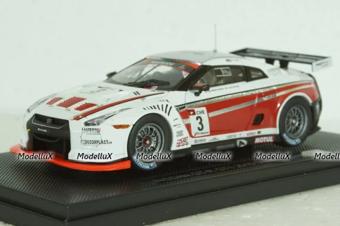 Nissan GT-R No.3, GT1 Swiss Racing Team 2010, 44355, Ebbro 1:43