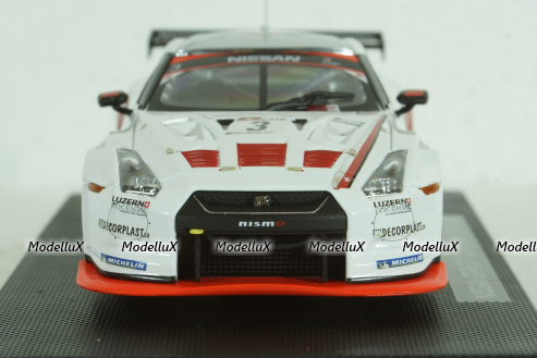 Nissan GT-R No.3, GT1 Swiss Racing Team 2010, 44355, Ebbro 1:43