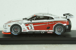 Nissan GT-R No.3, GT1 Swiss Racing Team 2010, 44355, Ebbro 1:43