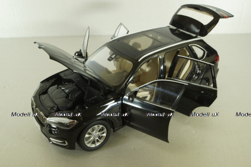 BMW X5 (F15) 2014, black, Paragon 1:18 Уценка!