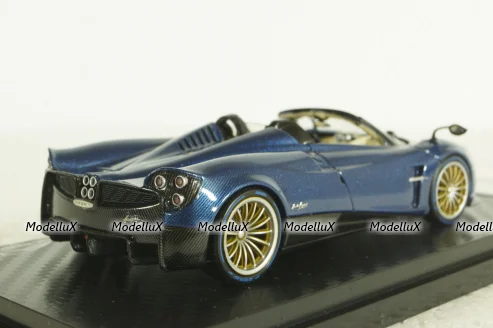 Pagani Huayra Roadster 2017, blue, ALM450303, Almost Real 1:43