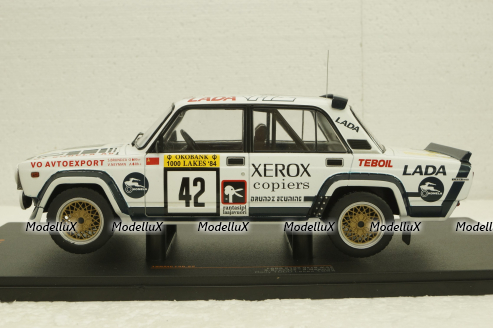 Ваз-2105 Lada  VFTS, No.42, 1000 Lakes Rally, S.Brundza/V.Neyman, 1984, RMC146, IXO 1:18
