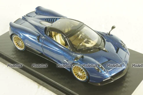 Pagani Huayra Roadster 2017, blue, ALM450303, Almost Real 1:43
