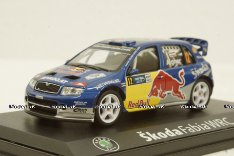Skoda Fabia WRC EVO II, Germany Rallye 2006, #12 Andreas Aigner, 143AB601TA, Abrex 1:43