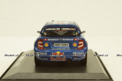 Skoda Fabia WRC EVO II, Germany Rallye 2006, #12 Andreas Aigner, 143AB601TA, Abrex 1:43