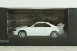 Nissan Skyline GT-R R33 V Spec 1995 white, 44186, Ebbro 1:43