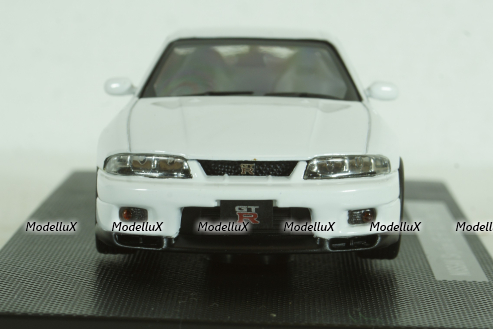 Nissan Skyline GT-R R33 V Spec 1995 white, 44186, Ebbro 1:43