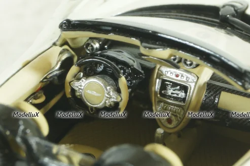 Pagani Huayra Roadster 2017, white, ALM450302, Almost Real 1:43
