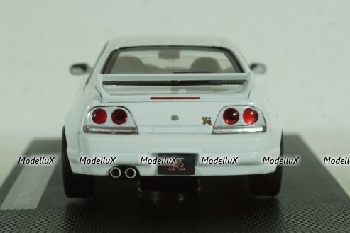 Nissan Skyline GT-R R33 V Spec 1995 white, 44186, Ebbro 1:43