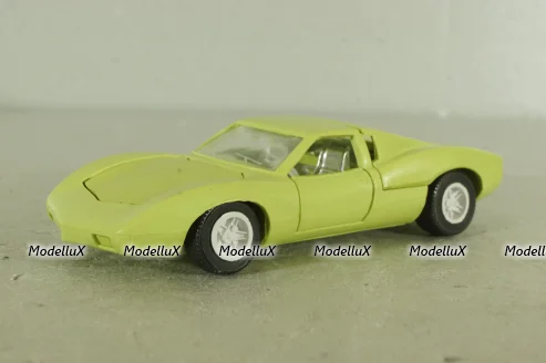 Chevrolet Corvette Astro 2, 1968г., салатовый, Ремейк 1:43