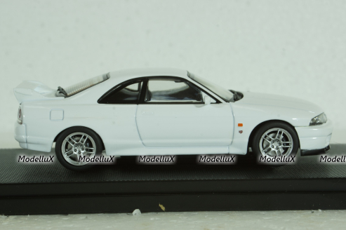 Nissan Skyline GT-R R33 V Spec 1995 white, 44186, Ebbro 1:43