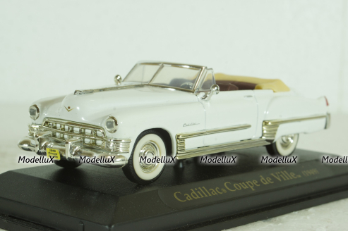 Cadillac Coupe de Ville, white, 1949, YatMing 1:43