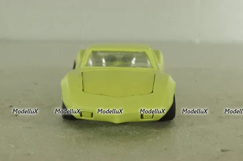 Chevrolet Corvette Astro 2, 1968г., салатовый, Ремейк 1:43