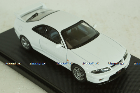 Nissan Skyline GT-R R33 V Spec 1995 white, 44186, Ebbro 1:43