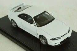 Nissan Skyline GT-R R33 V Spec 1995 white, 44186, Ebbro 1:43