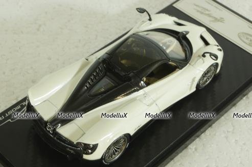 Pagani Huayra Roadster 2017, white, ALM450302, Almost Real 1:43