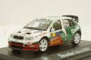 Skoda Fabia WRC EVO II, Catalunya Rallye 2006, #21 Kopecky-Schovanek, 143XAB601TD, Abrex 1:43