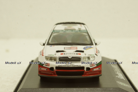 Skoda Fabia WRC EVO II, Catalunya Rallye 2006, #21 Kopecky-Schovanek, 143XAB601TD, Abrex 1:43