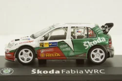 Skoda Fabia WRC EVO II, Catalunya Rallye 2006, #21 Kopecky-Schovanek, 143XAB601TD, Abrex 1:43