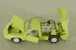 Chevrolet Corvette Astro 2, 1968г., салатовый, Ремейк 1:43