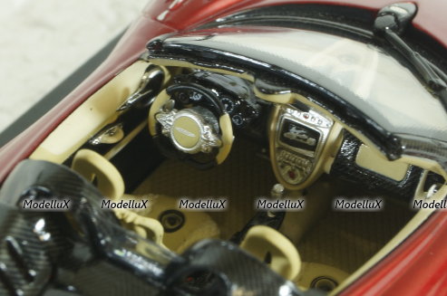 Pagani Huayra Roadster 2017, red, ALM450301, Almost Real 1:43