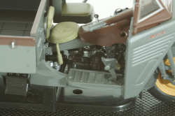 Mazda CT/1200 open 1950 grey/red, 44109, Ebbro 1:43