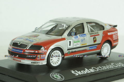 Skoda Octavia A5 Cup 2005, #1 J.Paasonen, 143XAB602Tb, Abrex 1:43