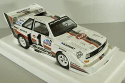 Audi Quattro S1, Pikes Peak Winner 1987 #1, W.Röhrl, white, 88700, Autoart 1:18