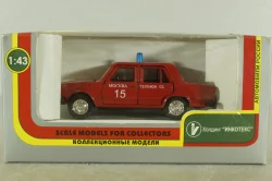 Ваз-2107, Пожарный, Агат 1:43