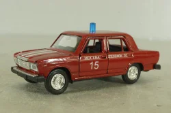 Ваз-2107, Пожарный, Агат 1:43