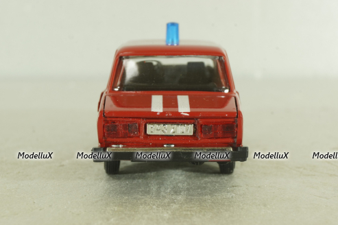 Ваз-2107, Пожарный, Агат 1:43