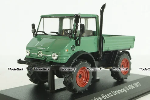 Mercedes Unimog U406 1977, green, IXO 1:43