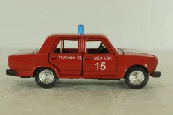 Ваз-2107, Пожарный, Агат 1:43