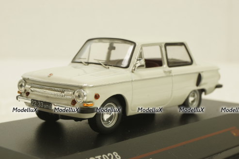 Заз-966 "Запорожец" 1967г., белый, IST028, IST 1:43
