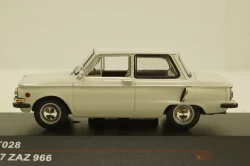 Заз-966 "Запорожец" 1967г., белый, IST028, IST 1:43