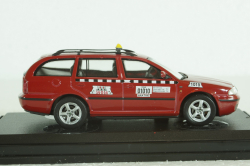 Skoda Octavia Taxi Praha, red, 143ABX005XDB, Abrex 1:43