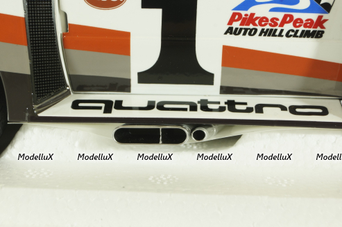 Audi Quattro S1, Pikes Peak Winner 1987 #1, W.Röhrl, white, 88700, Autoart 1:18