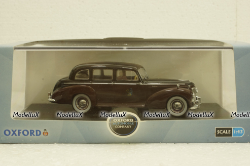 Humber Pullman Limousine, black/burgundy, HPL001, Oxford 1:43