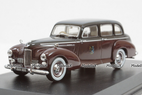 Humber Pullman Limousine, black/burgundy, HPL001, Oxford 1:43