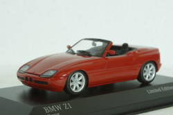 BMW Z1 (E30) 1991 red, 943020103, Minichamps 1:43