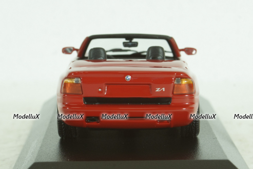 BMW Z1 (E30) 1991 red, 943020103, Minichamps 1:43
