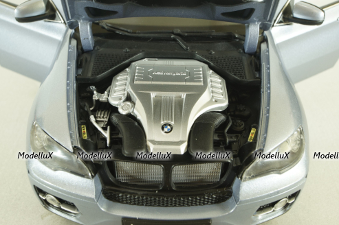 BMW X6 (E71) Active Hybrid 2010, 08763BW, Kyosho 1:18