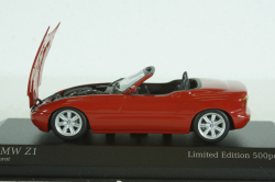 BMW Z1 (E30) 1991 red, 943020103, Minichamps 1:43