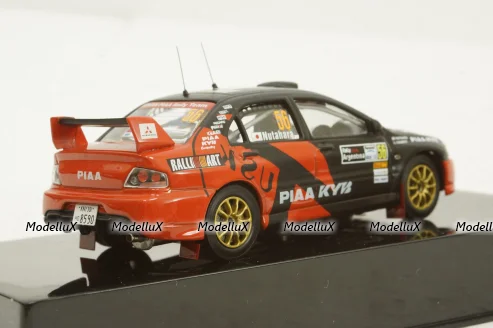 Mitsubishi Lancer Evo IX #56, F.Nutahara - D.Barritt, Rally Argentina 2008, RAM325, IXO 1:43