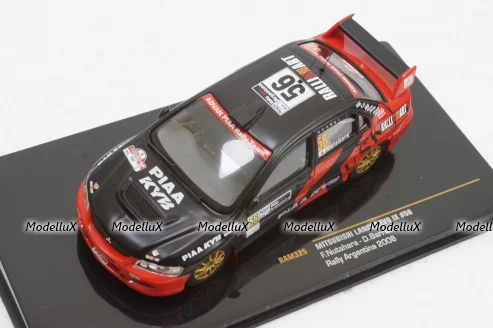 Mitsubishi Lancer Evo IX #56, F.Nutahara - D.Barritt, Rally Argentina 2008, RAM325, IXO 1:43