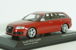 Audi RS6 Avant 2007, red, 943017213, Maxichamps 1:43