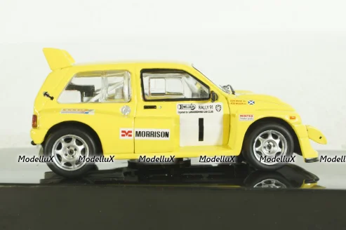 MG Metro 6R4, #1, Scottish Rally Championship Winner, D.Milne/B.Wilson, 1991, RAC362, IXO 1:43