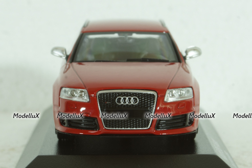 Audi RS6 Avant 2007, red, 943017213, Maxichamps 1:43